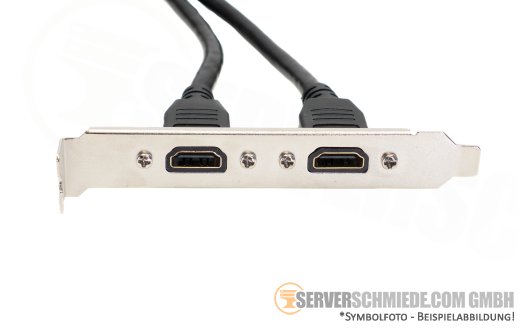 Generic HDMI PCIe Controller 2x HDMI Buchse to 2x internal HDMI Stecker