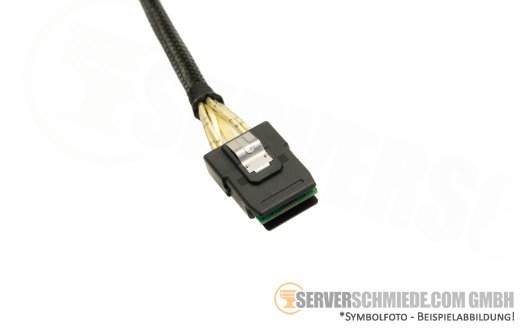 Generic SAS Kabel cable 90/95cm 1x SFF-8087 gerade to 1x SFF-8643 gerade RMS86-8695