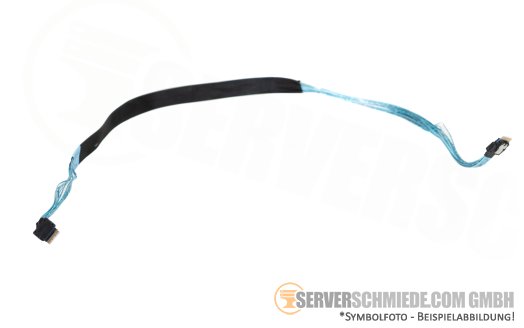 Gigabyte 65cm SAS Kabel cable 1x SFF-8654 4i gerade to 1x SFF-8654 4i gerade 25CFM-760820-A4R