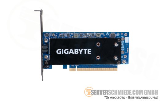 Gigabyte CMT4034 4x M.2 NVMe 2280 / 22110 PCIe 3.0 x16 Bifurcation