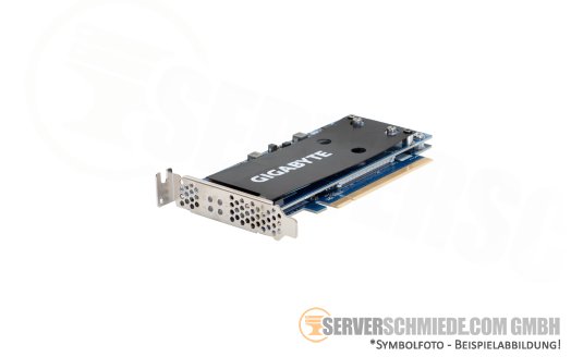 Gigabyte CMT4034 4x M.2 NVMe 2280 / 22110 PCIe 3.0 x16 Bifurcation