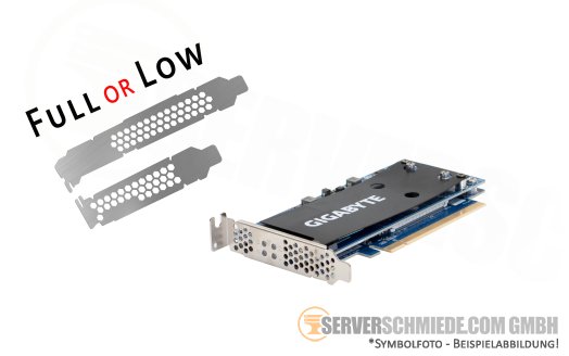Gigabyte CMT4034 4x M.2 NVMe 2280 / 22110 PCIe 3.0 x16 Bifurcation