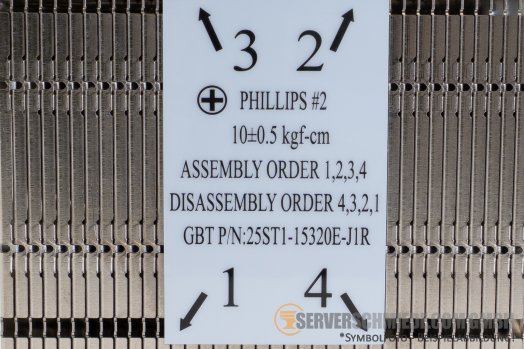 Gigabyte Heatsink CPU Kühler 2U Socket AMD EPYC SP3 4094 max. 280W G292-Z20 25ST1-15320E-J1R +NEW+