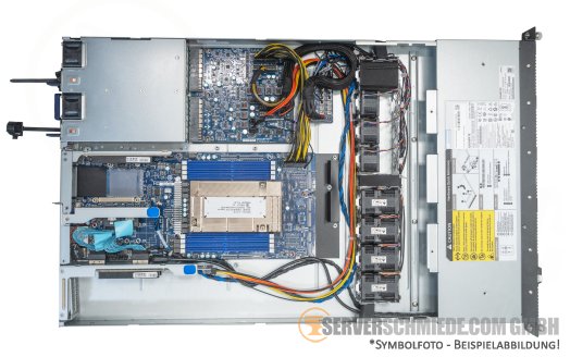 Gigabyte R162-Z12-CD 1U Server 1x AMD EPYC Gen2 Gen3 8x DDR4 ECC 2x PSU