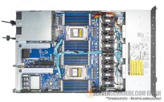 Gigabyte R182-Z92 MZ92-FS0 1U Server 10x 2,5