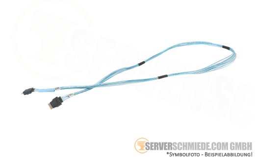 Gigabyte SAS Kabel cable 1x SFF-8654 4i gerade to 1x SFF-8654 4i gerade 25CFM-900820-A4R RSL38-0584