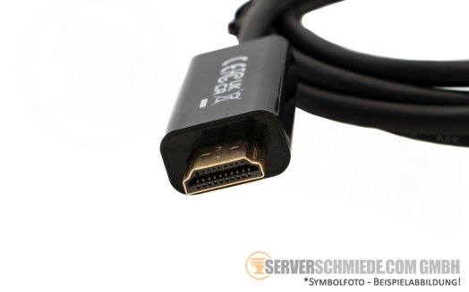 HDMI to Display Port 1m - 2m Adapter Kabel
