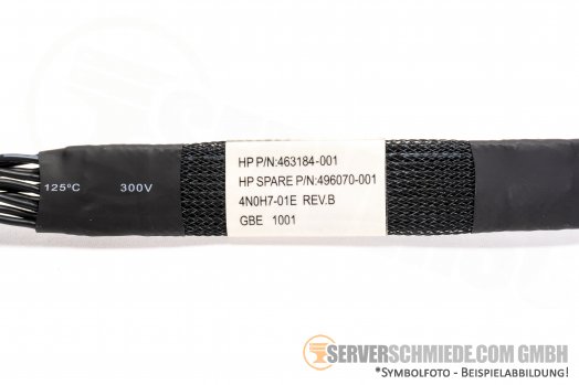 HP 20cm SAS Backplane Power cable 1x 10-pin to 1x 10-pin 463184-001 496070-001