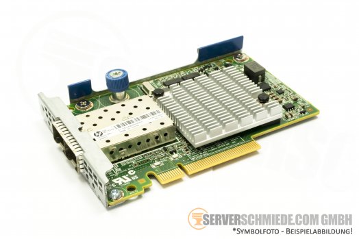 HP 530FLR Broadcom BCM57810S 2x 10GbE SFP+ Ethernet Network Adapter Controller -vmware 8 Server 2022-