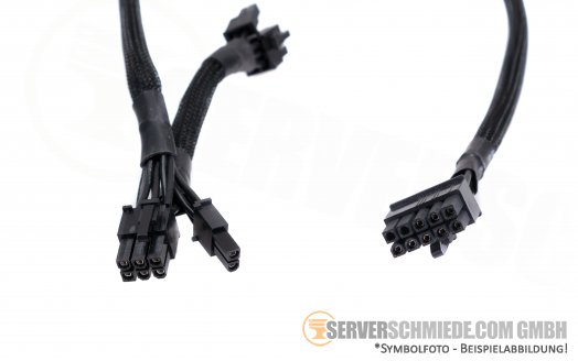 HP 60cm / 70cm GPU Power Cable DL380 DL560 DL580 Gen8 Gen9 10-Pin to 2x 6-Pin + 2x 2-Pin