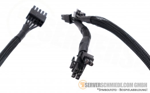 HP 60cm / 70cm GPU Power Cable DL380 DL560 DL580 Gen8 Gen9 10-Pin to 2x 6-Pin + 2x 2-Pin