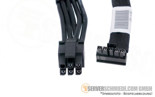 HP 10cm Power Kabel 1x 6-pin 1x 5-pin 794006-001 4N66A-01 D