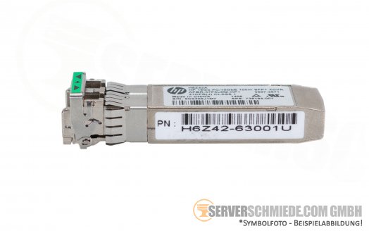 HP 10Gb 16Gb 850nm SR SFP+ Modul Transceiver H6Z42AR FC StorFabric 738194-001