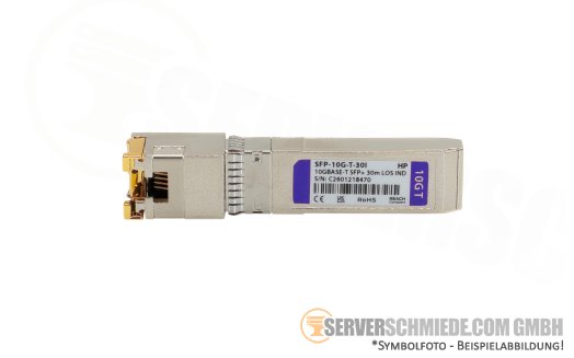 HP 10Gb SFP+ to RJ-45 1/10GbE copper 30m Transceiver 813874-B21 SFP-10G-T SFP-XG-T 3rd party