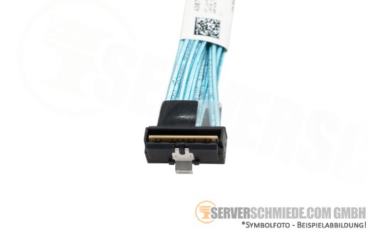 HP 12cm SAS AROC OCP x16 Enablement Kabel cable 1x SFF-8654 8i gerade to 1x SFF-8654 8i winkel DL380 DL360 Gen10 Plus P20847-001