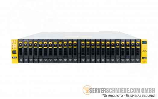 HP 19" Storserv 8000 Storage 24x 2,5" SFF HDD SSD 2x JBOD 12G SAS Controller 4x SFF-8644 2x PSU (ZFS, Ceph, NAS, SAN, DAS)