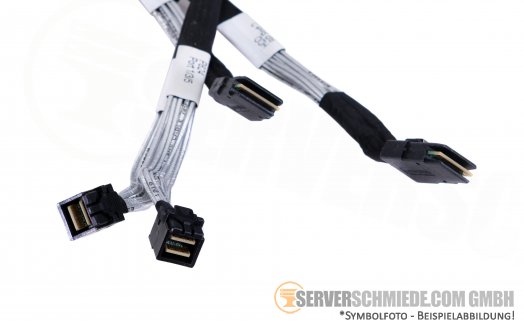 HP 1m SAS Kabel 2x SFF-8087 gerade 2x SFF-8643 gerade P00511-001