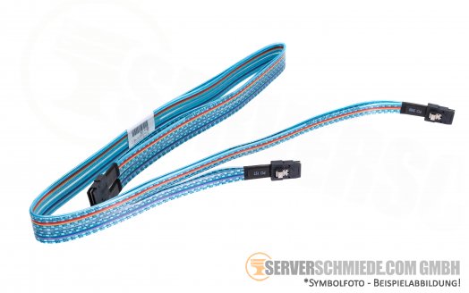 HP 90cm / 1,10m SAS Kabel 2x SFF-8087 to 2x SFF-8087 gerade 663732-001
