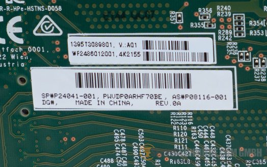 HP 2-Port NVMe Adapter PCIe x16 Extender Retimer DL380 DL385 Gen10 Plus P24041-001