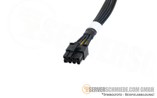 HP 20cm GPU Power Kabel cable 1x 6-pin female to 1x 8-pin PCIe Z420 721859-001 3rd party