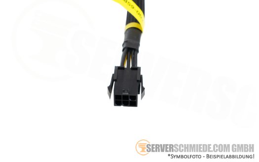 HP 20cm GPU Power Kabel cable 1x 6-pin female to 1x 8-pin PCIe Z420 721859-001 3rd party