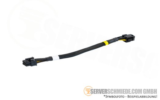 HP 20cm GPU Power Kabel cable 1x 6-pin female to 1x 8-pin PCIe Z420 721859-001 3rd party