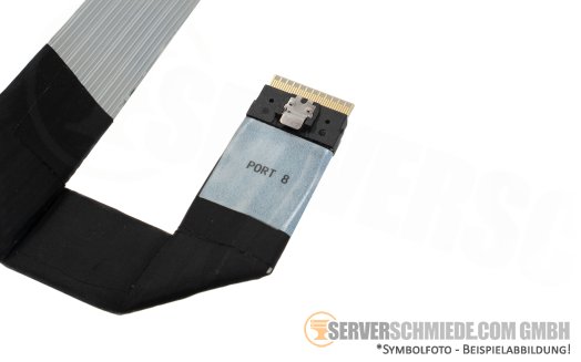 HP 22 / 57cm Tertiary Riser Kabel cable 2x SFF-8654 8i gerade to 2x SFF-8654 8i gerade DL380 Gen11 P46026-001