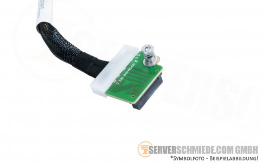 HP 25cm  BL460C Gen10 SATA Kabel 1x NVMe winkel 1x 22 pin Buchse 865309-001