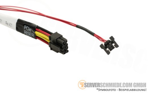 HP 25cm GPU Power cable Kabel 1x 8-pin + 1x 4-pin gerade to 1x 12VHPWR gerade DL380 DL560 ML350 Gen11 Gen12 P58422-001