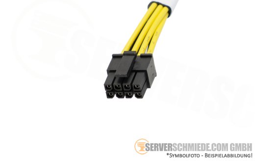 HP 25cm GPU Power Kabel cable 1x 8-pin to 2x 6-pin PCIe DL380 Gen10 Gen10 Plus Gen11 873193-001