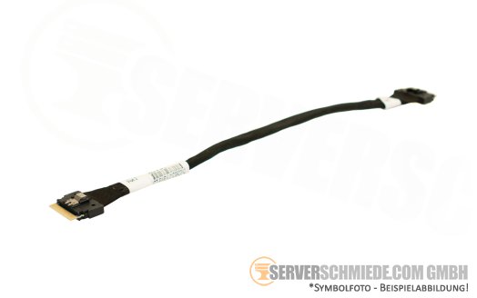 HP 25cm  NVMe Kabel Cable for XL170r Blade 2x SFF-8654 8i 870532-001