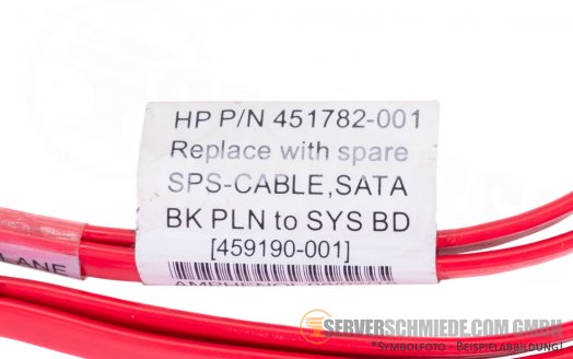 HP 25cm SPS-Cable SATA BK PLN to SYS BD 451782-001