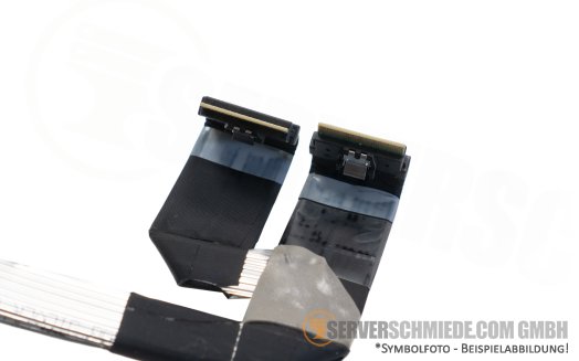 HP 26 / 22cm NVMe Kabel cable Box 2 2x SFF-8654 8i gerade to 2x SFF-8654 8i gerade DL380 Gen10 Plus P22346-001