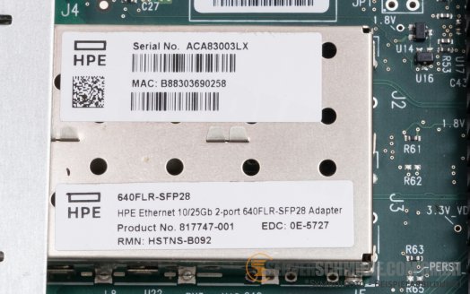 HP 640FLR 2x 10/25GbE SFP28 Network Flexible LOM Controller 817749-B21 -vmware 8 Server 2022 proxmox-