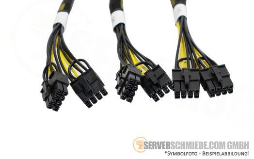 HP 2x 8-pin GPU Power Kabel cable Kit DL380 DL385 Gen10 P03849-B21 +NEW+
