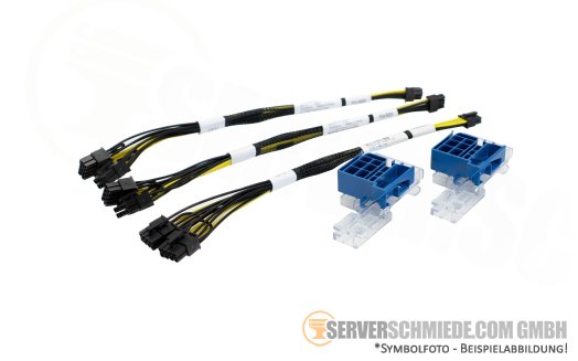 HP 2x 8-pin GPU Power Kabel cable Kit DL380 DL385 Gen10 P03849-B21 +NEW+