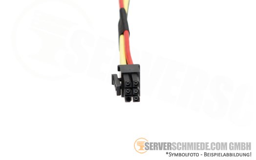 HP 30cm Backplane Power Kabel cable Box 1 / 2 / 3 1x 6-pin gerade to 1x 8-pin gerade DL380 ML350 Gen12 P75906-001
