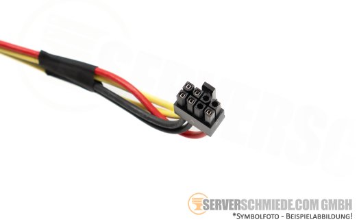 HP 30cm Backplane Power Kabel cable Box 1 / 2 / 3 1x 6-pin gerade to 1x 8-pin gerade DL380 ML350 Gen12 P75906-001