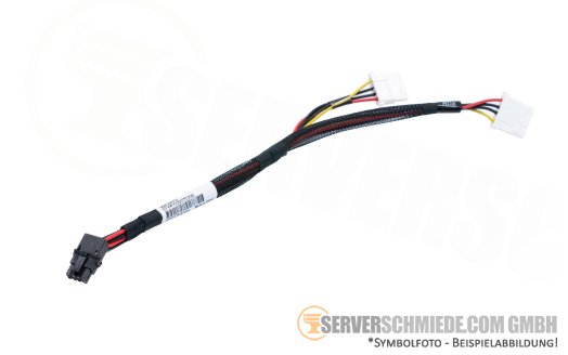 HP 30cm  ML350 Gen10 LTO Y-cable Power Kabel Cable 1x 8-pin winkel 2x IDE 4-pin female 876505-001 879453-001