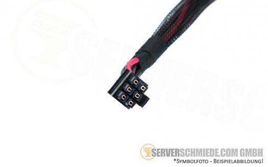 HP Apollo 4200 Gen9 30cm  Power cable Kabel 1x 10-pin to 1x 10-pin + 1x 6-pin 806573-001 rear bay
