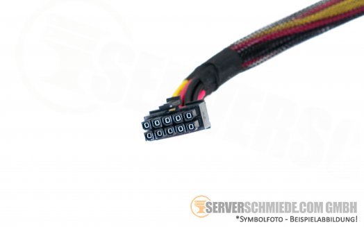 HP Apollo 4200 Gen9 30cm  Power cable Kabel 1x 10-pin to 1x 10-pin + 1x 6-pin 806573-001 rear bay