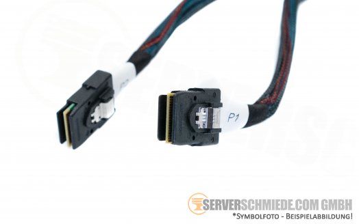 HP 30cm SAS Kabel 1x wide SAS 68-pin gerade 2x SFF-8087 gerade 838826-001
