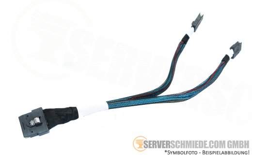 HP 30cm SAS Kabel 1x wide SAS 68-pin gerade 2x SFF-8087 gerade 838826-001
