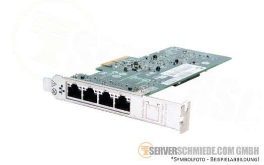 HP 331T 4x 1GbE Gigabit Network LAN Ethernet PCIe x4 Controller 647594-B21 Broadcom BCM5719