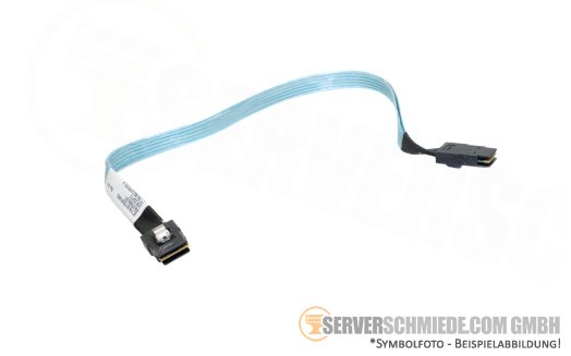 HP 33cm SAS Kabel cable Rear to AROC 1x SFF-8087 gerade to 1x SFF-8087 gerade DL360 Gen10 876868-001