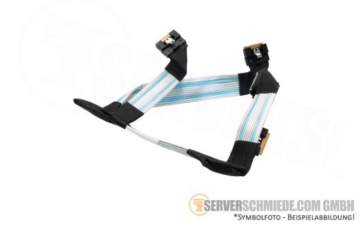 HP 35 / 40cm NVMe Kabel cable 2x SFF-8654 8i gerade to 2x SFF-8654 8i gerade DL360 Gen11 P43731-001