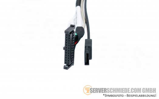 HP 35cm DL380 Gen9 Front Control Panel Cable 1x 24pin 1x30pin 1x SATA  869819-001