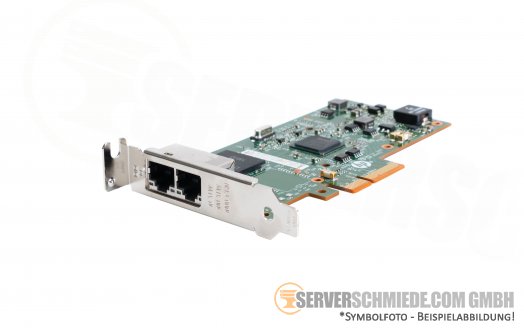 HP 361T 2x 1GbE Dual Port Ethernet PCIe x2 Controller 652495-00x 656241-00x
