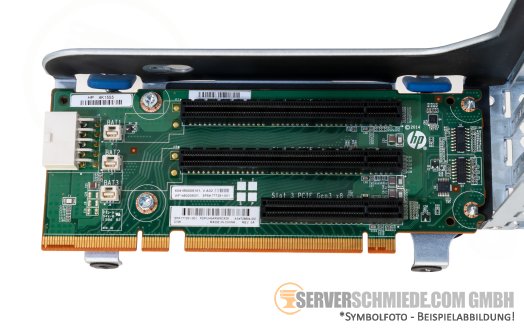 HP 3x x8 PCIe 3.0 Riser incl. cage DL560 Gen9 777281-001