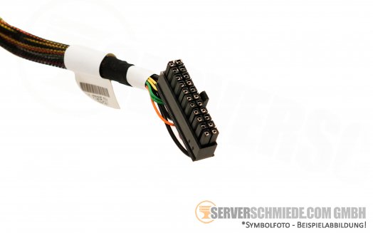 HP 40cm Fan Power cable Fan out Left 1x 22 pin to 4x 6 pin Apollo R2600 Gen10 870518-001